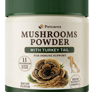 Dog Dental Powder, Plaque and Tartar Remover for Dogs, Bad Breath Freshener Treatment, Natural Tooth Cleaning Powder for Dogs, 4.09oz Beef Mint